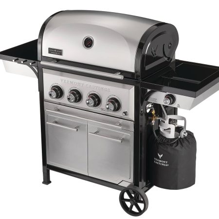 Vermont Castings Vanguard XE 4-Burner Stainless Steel Convertible Propane Gas BBQ Grill