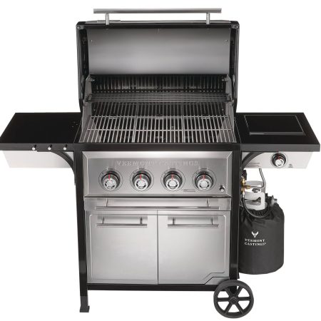 Vermont Castings Vanguard XE 4-Burner Stainless Steel Convertible Propane Gas BBQ Grill