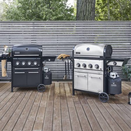 Vermont Castings Vanguard XE 4-Burner Stainless Steel Convertible Propane Gas BBQ Grill