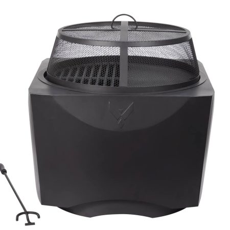 Vermont Castings 2-in-1 Cooking Grill & Low Smoke Fire Pit, 23 5/8 x 23 1/2-in