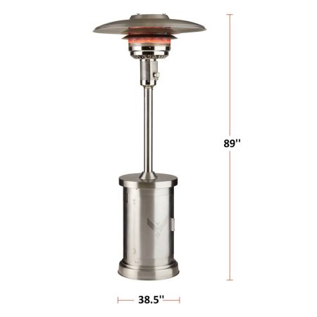 Vermont Castings Stainless Steel Propane Patio Heater