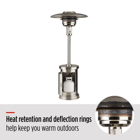 Vermont Castings Stainless Steel Propane Patio Heater