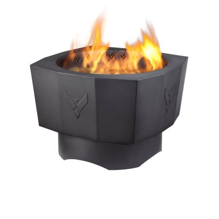 Vermont Castings Low Smoke Wood Pellet Fire Pit, 15 1/8 x 10 5/8-in