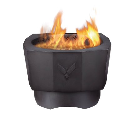 Vermont Castings Low Smoke Wood Pellet Fire Pit, 15 1/8 x 10 5/8-in