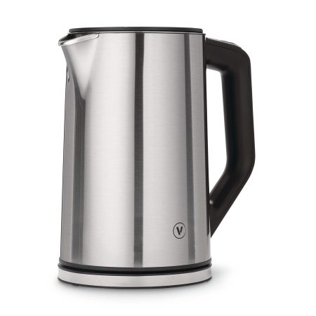 Vida by PADERNO Cordless Temperature Control Electric Kettle w/ Auto Shut-Off, Stainless Steel, 1.5-L