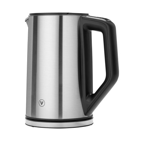 Vida by PADERNO Cordless Temperature Control Electric Kettle w/ Auto Shut-Off, Stainless Steel, 1.5-L