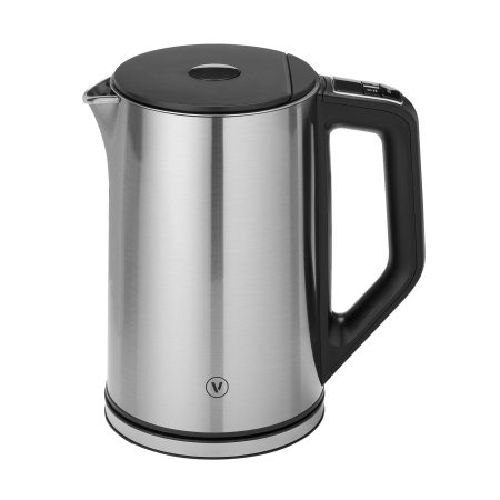 Vida by PADERNO Cordless Temperature Control Electric Kettle w/ Auto Shut-Off, Stainless Steel, 1.5-L