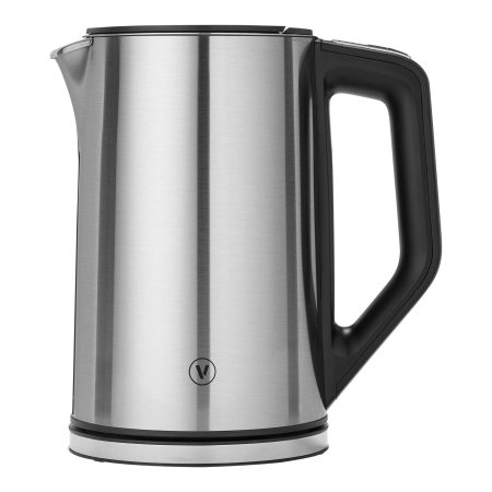 Vida by PADERNO Cordless Temperature Control Electric Kettle w/ Auto Shut-Off, Stainless Steel, 1.5-L