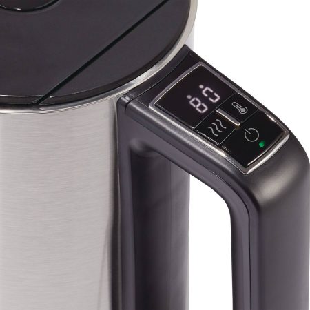 Vida by PADERNO Cordless Temperature Control Electric Kettle w/ Auto Shut-Off, Stainless Steel, 1.5-L