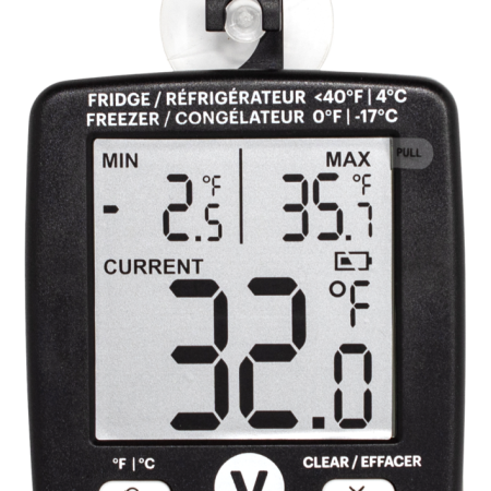 Vida by PADERNO Digital Fridge/Freezer Thermometer