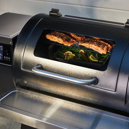 Vida by PADERNO Wi-Fi Connected Smart 6-in-1 Pellet Grill with Touch Screen