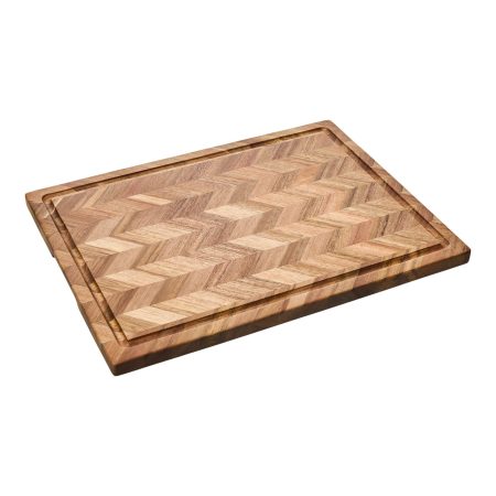 Vida by PADERNO Herringbone Acacia Wood Board