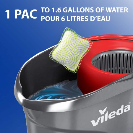 Vileda® PACS Hard Floor Cleaner, Crisp Citrus Scent