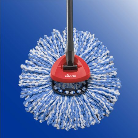 Vileda RinseClean Microfibre Mop Refill, Reusable Mop Head Replacement