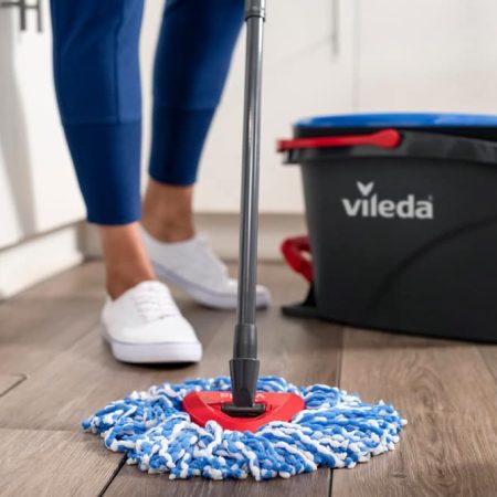 Vileda EasyWring RinseClean Spin Mop & Bucket System