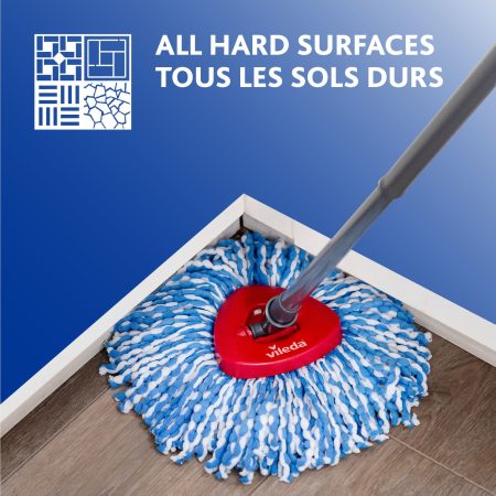 Vileda EasyWring RinseClean Spin Mop & Bucket System