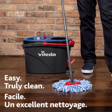 Vileda EasyWring RinseClean Spin Mop & Bucket System