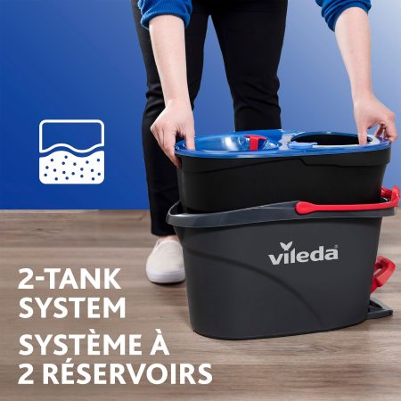 Vileda EasyWring RinseClean Spin Mop & Bucket System