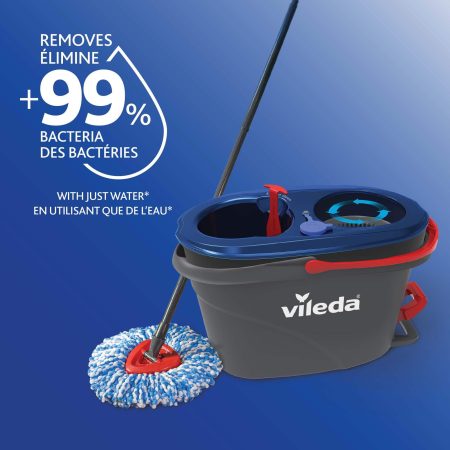 Vileda EasyWring RinseClean Spin Mop & Bucket System