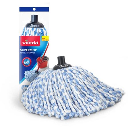 Vileda Supermop Multi-Surface Reusable Microfibre Mop Refill