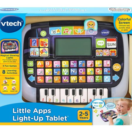 VTech Little Apps Light Up Tablet, English, Ages 6+ months