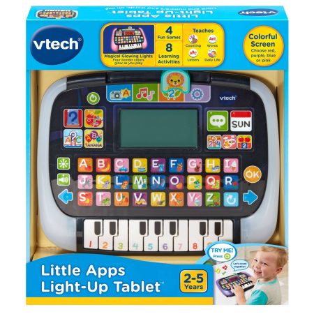 VTech Little Apps Light Up Tablet, English, Ages 6+ months