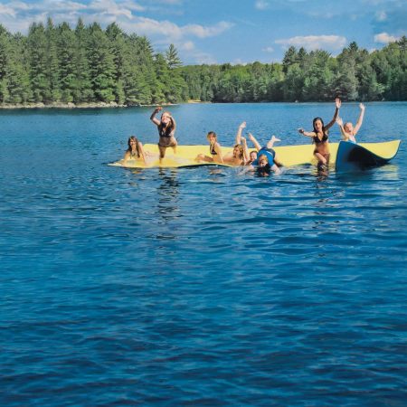 3-Layer Lake/River Floating Water Mat, Multiple-Person Raft