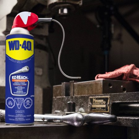 WD-40 EZ Reach Multi-Use Rust-Prevention Lubricant Spray, 408-g