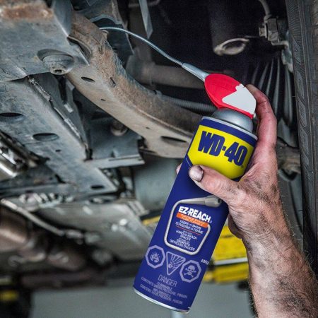 WD-40 EZ Reach Multi-Use Rust-Prevention Lubricant Spray, 408-g