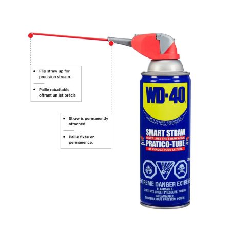 WD-40 Smart Straw Multi-Purpose Lubricant, 325-g