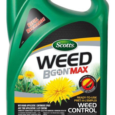 Scotts Weed B Gon MAX Ready-To-Use Weed Control for Lawns Refill, 4-L