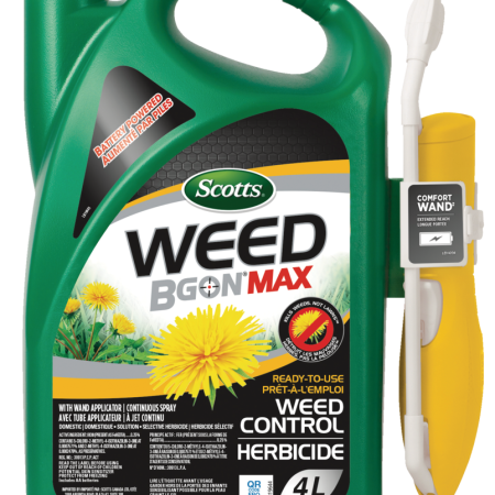 Scotts Ecosense Weed B Gon MAX Ready-To-Use Weed Control Battery Powered Spray, 4-L