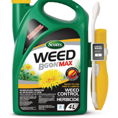 Scotts Ecosense Weed B Gon MAX Ready-To-Use Weed Control Battery Powered Spray, 4-L