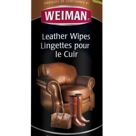 Weiman Leather Cleaning, Conditioning and Protecting Wipes, 30 Wipes