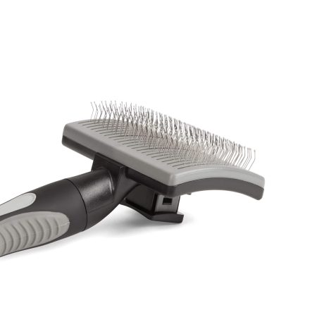 Petco Well & Good Black Self-Cleaning Slicker Brush for Pets