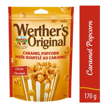 Werther's Original Classic Caramel Popcorn, 170-g