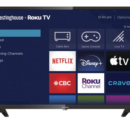 Westinghouse HD LED 720p Roku Smart TV, 24-in