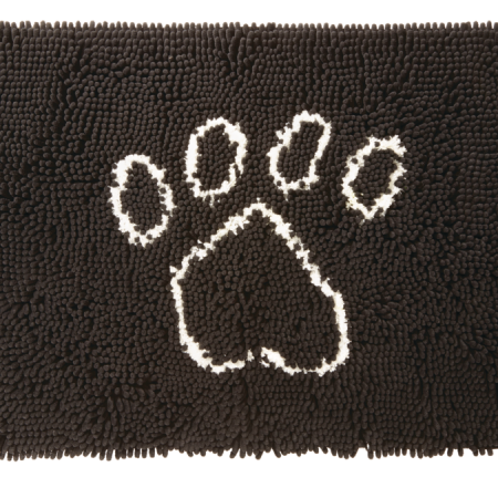 PAWS UP! Non-Slip Wet Pet Mat, Washable, 31-in x 20-in, Assorted Colours