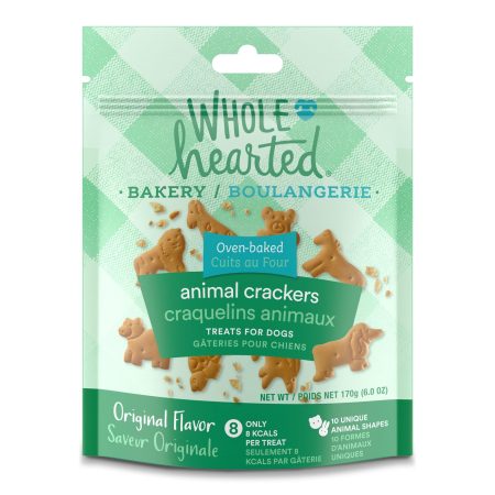 Whole Hearted Bakery Animal Crackers, Dog Treats, 170g