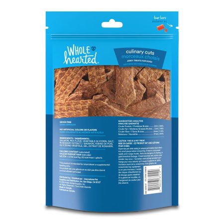 WholeHearted Culinary Cuts Salmon Recipe Jerky Dog Treats, 397-g