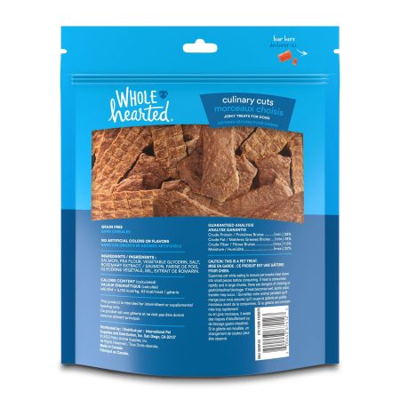 WholeHearted Culinary Cuts Salmon Recipe Jerky Dog Treats, 794g