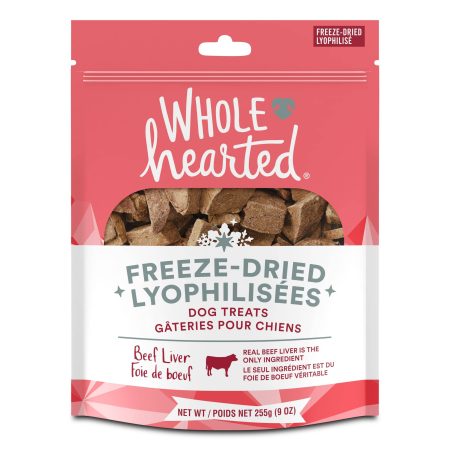 WholeHearted Freeze-Dried Beef Dog Treats, 255-g