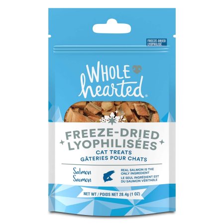 WholeHearted Freeze-Dried Salmon Cat Treats, 28-g