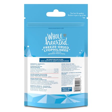 WholeHearted Freeze-Dried Salmon Cat Treats, 28-g