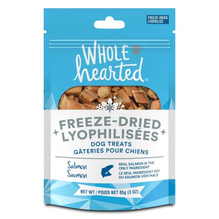 WholeHearted Freeze-Dried Salmon Dog Treats, 85-g