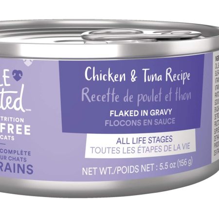 WholeHearted Grain-Free Chicken and Tuna Recipe Wet Cat Food, 156-g