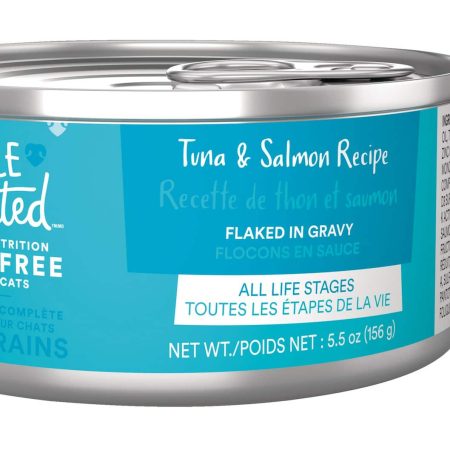 WholeHearted Grain-Free Tuna & Salmon In Gravy Wet Cat Food, 155-g