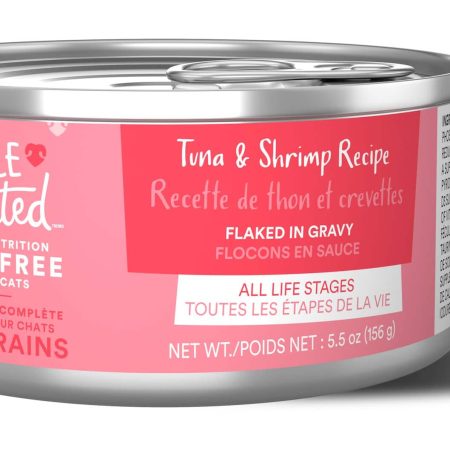 WholeHearted Grain-Free Tuna & Shrimp In Gravy Wet Cat Food, 155-g