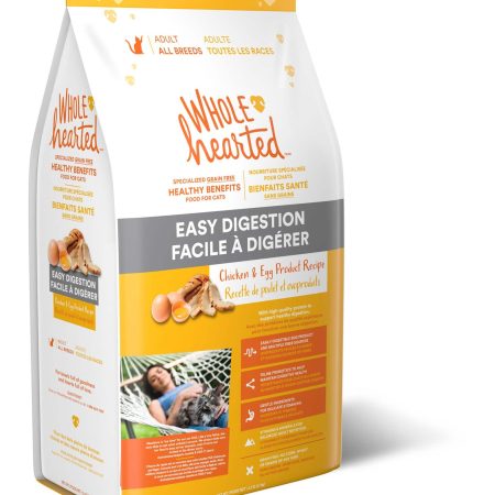 WholeHearted Healthy Digestion Chicken & Egg Product Recipe Dry Cat Food, 1.13-kg