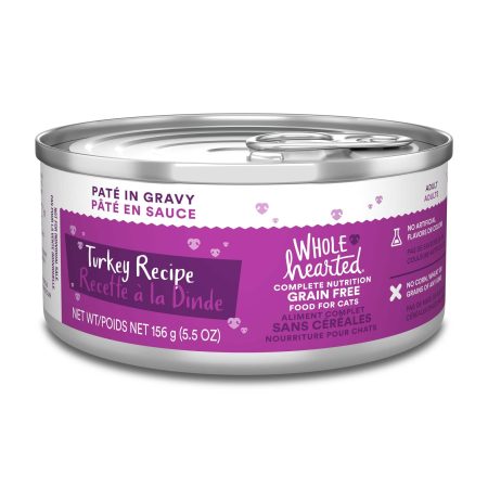 WholeHearted Grain Free Pleasing Pâté Wet Cat Food Variety Pack, 12x156g